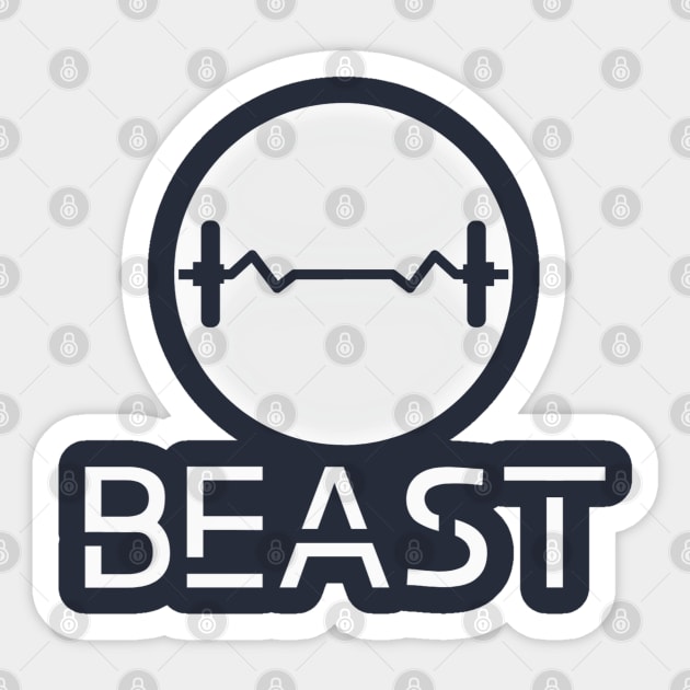 Beast Sticker by TeesFashion